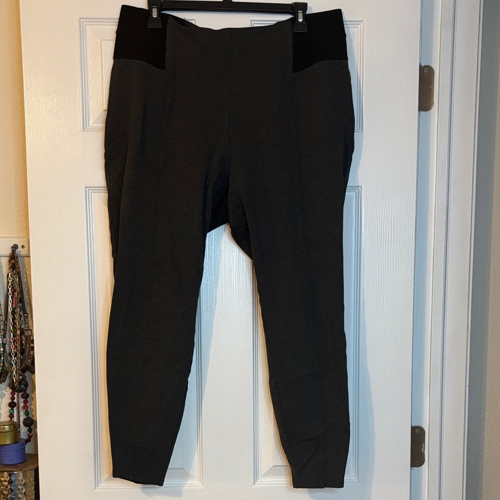 Lane Bryant Grey Ponte Leggings